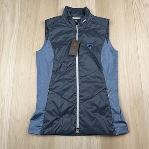 NWT KJUS Radiation Vest Womens 42 XL Full Zip Lightweight Worcester Country Club